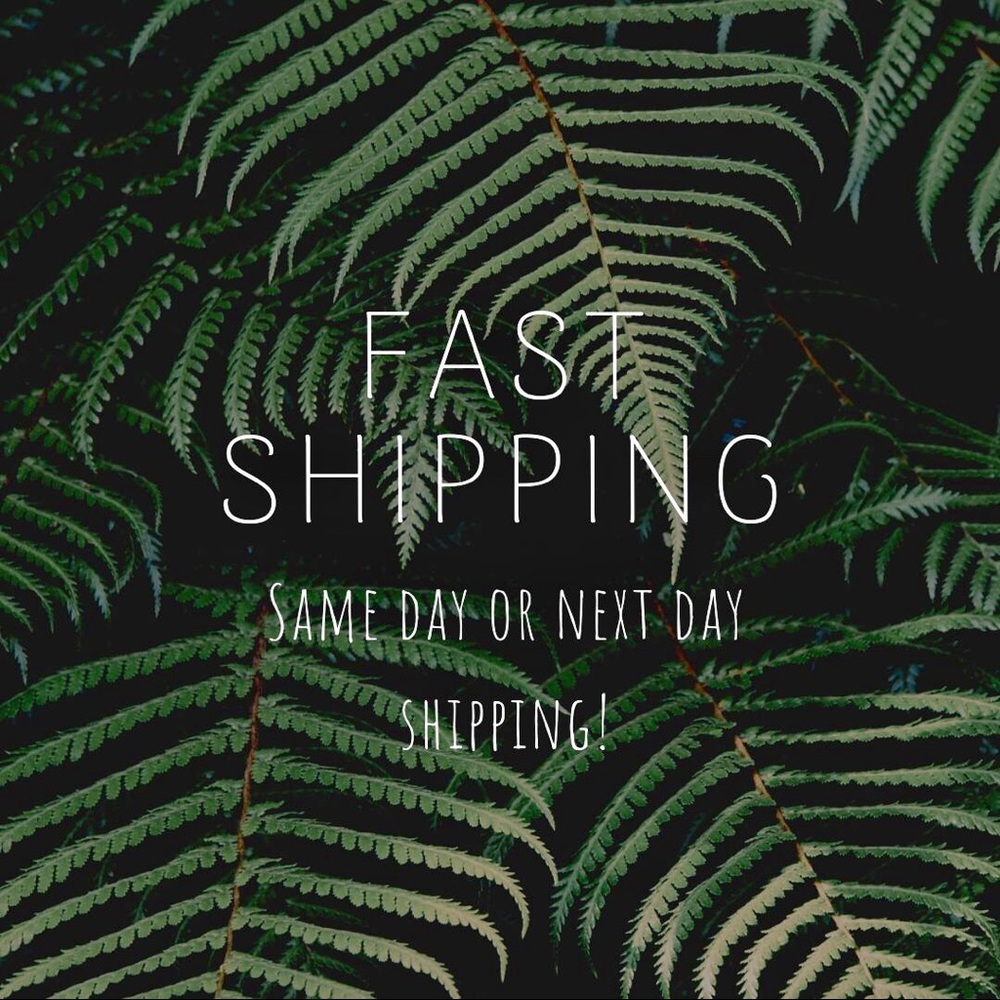 I do fast shipping!